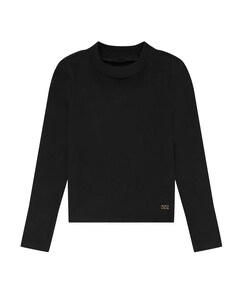 Meisjes longsleeve zwart