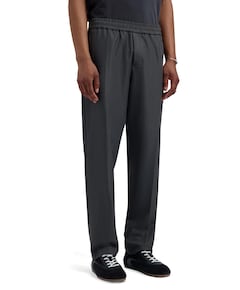 Slim Elasticated Pant heren pantalon grijs