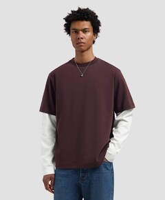Heren T-shirt bruin