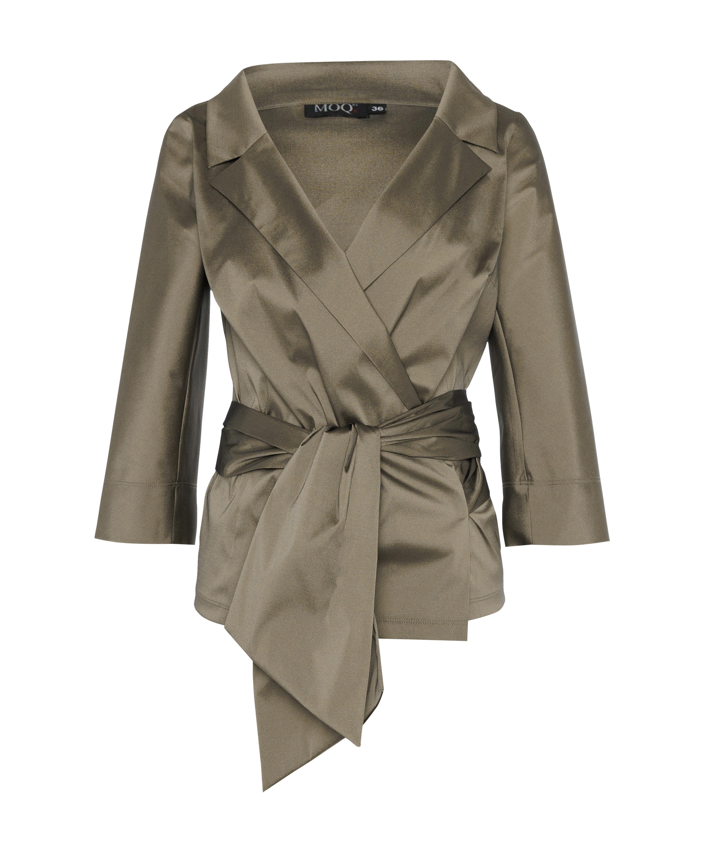 Dames blouse bruin