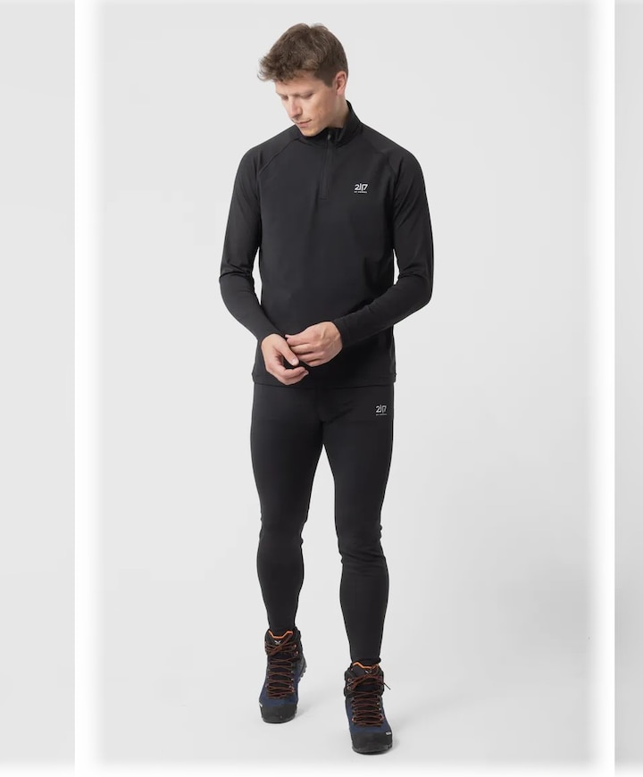 Heren pully zwart