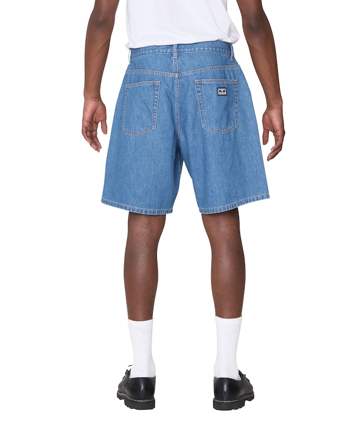 Emerson Denim Short heren korte broek blauw