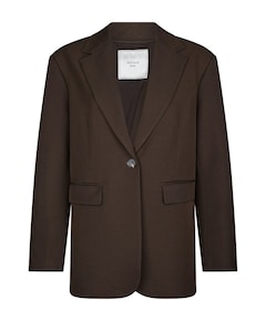 Dames blazer bruin