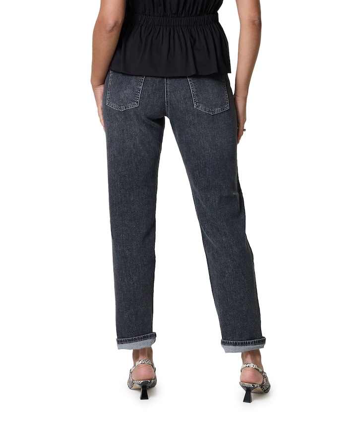 STRAIGHT jeans grijs