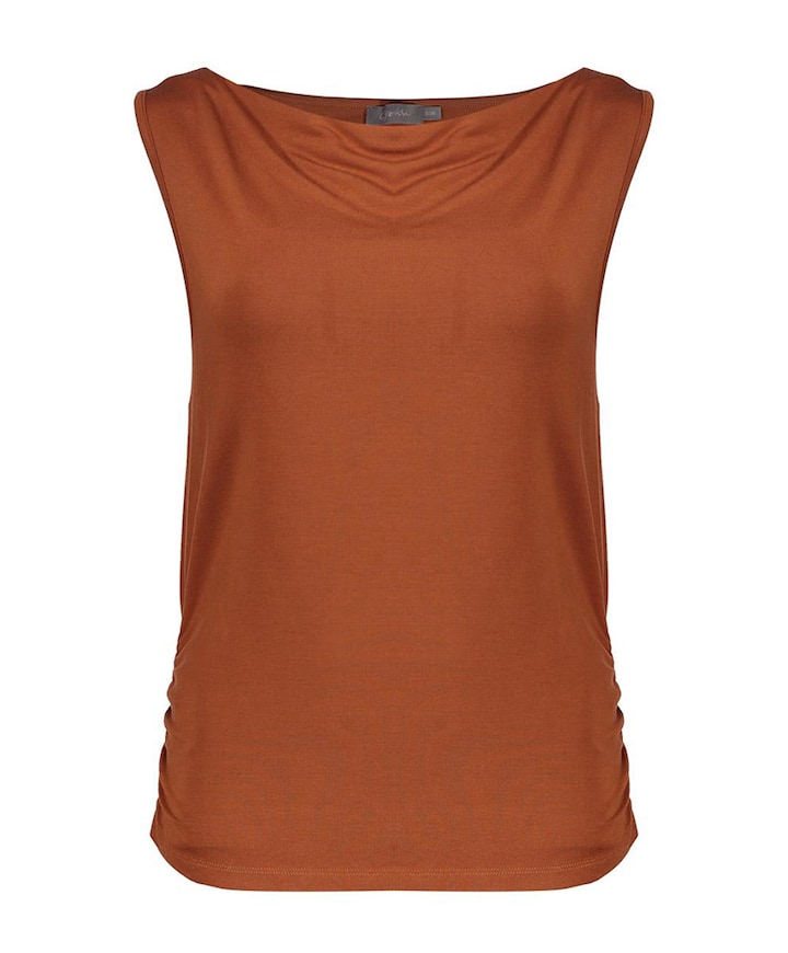 Dames blouse oranje