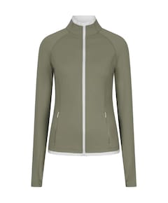 Dames vest groen