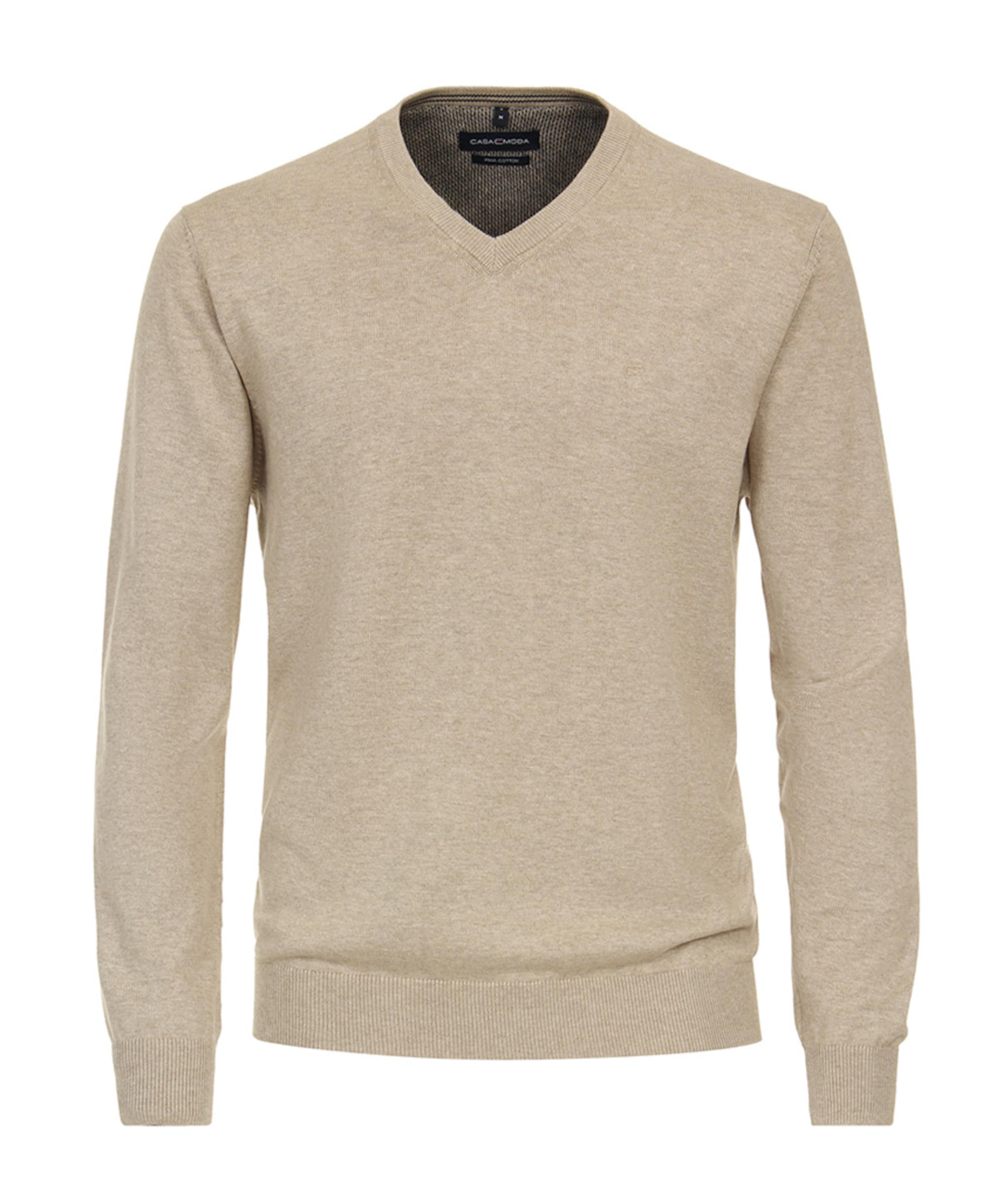 Heren trui beige