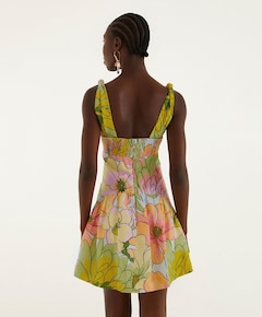 Dames jurk multicolor