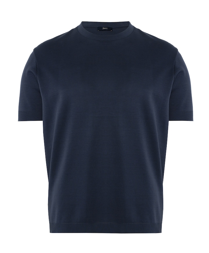 Heren T-shirt blauw