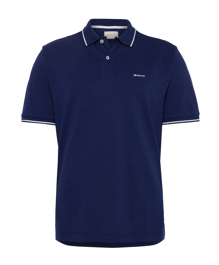 Heren polo blauw