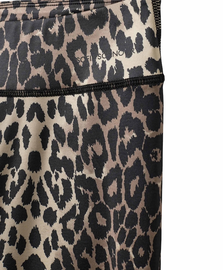 Meisjes legging bruin