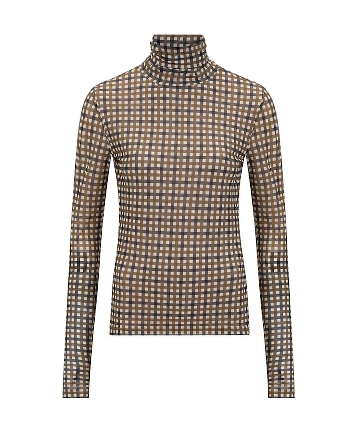 Dames top beige