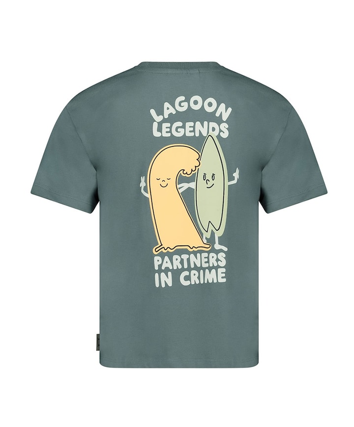 Jongens T-shirt blauw