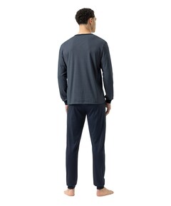 Heren pyjamaset blauw