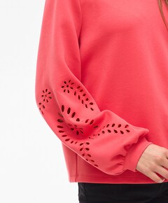 Dames sweater rood