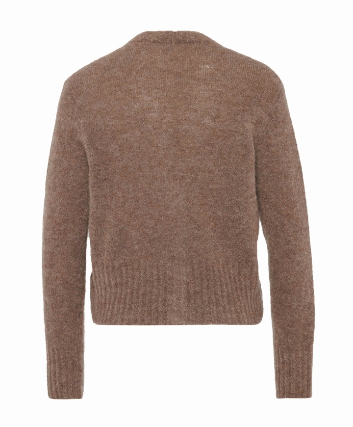 Dames vest bruin