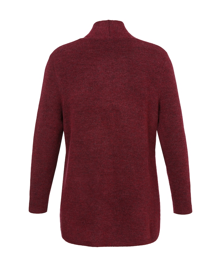 Dames vest bordeaux