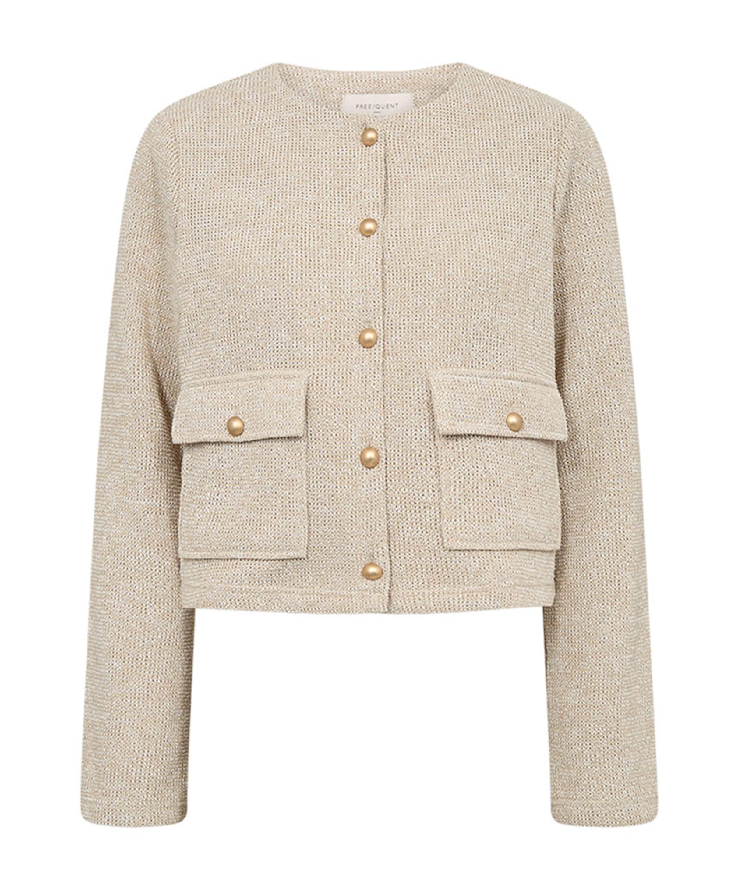 Dames blazer beige