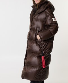 Dames jas bruin