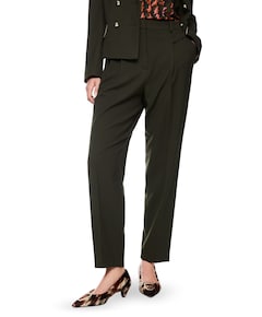 FAQUS dames pantalon groen