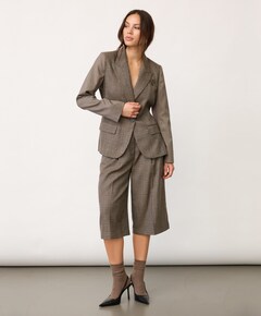 Dames blazer bruin