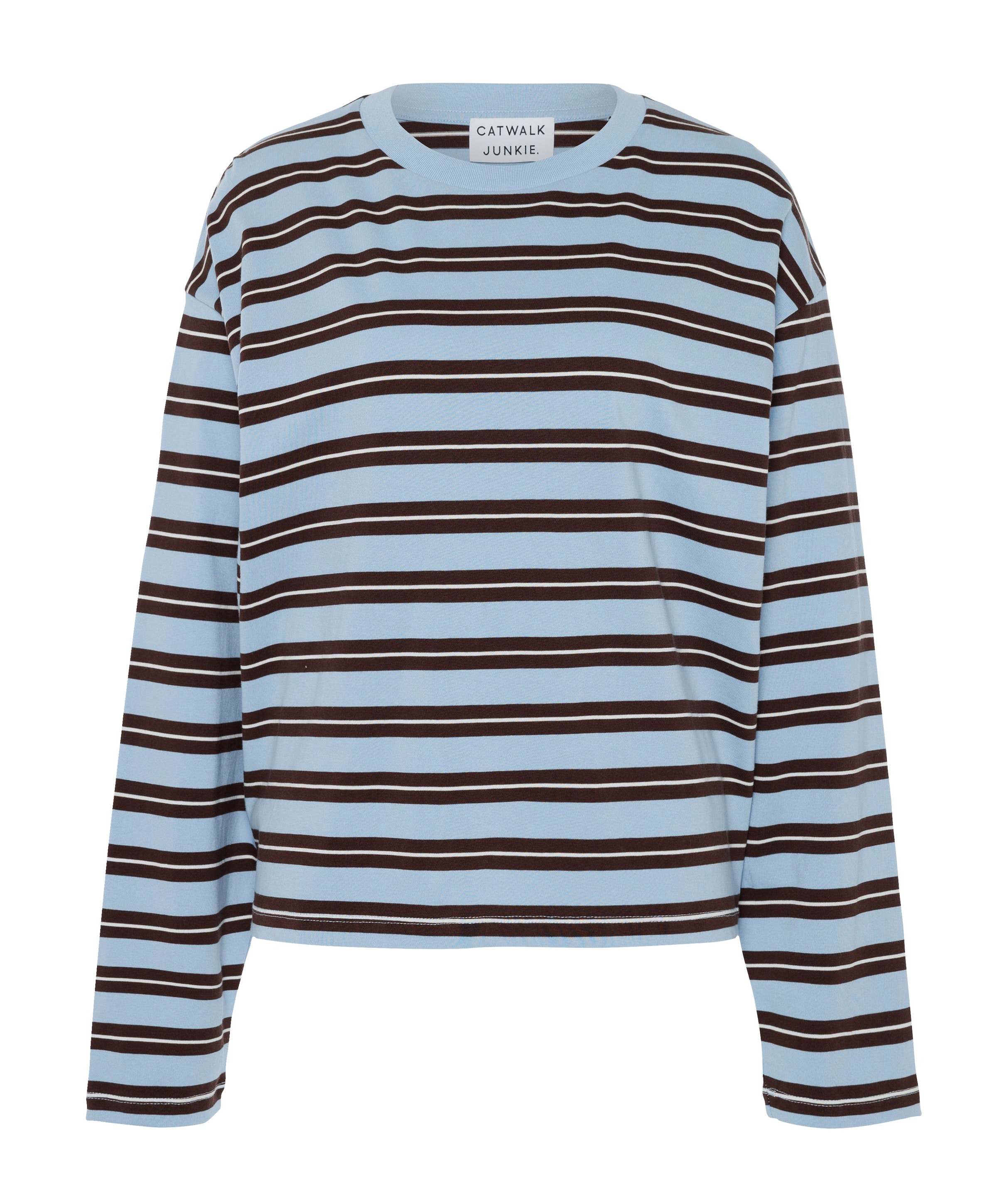 Dames longsleeve blauw