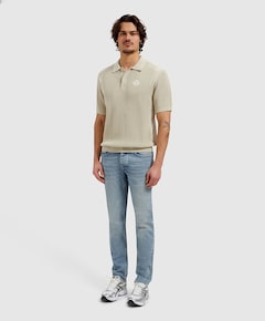 The Ryan Slim Fit Jeans heren jeans blauw