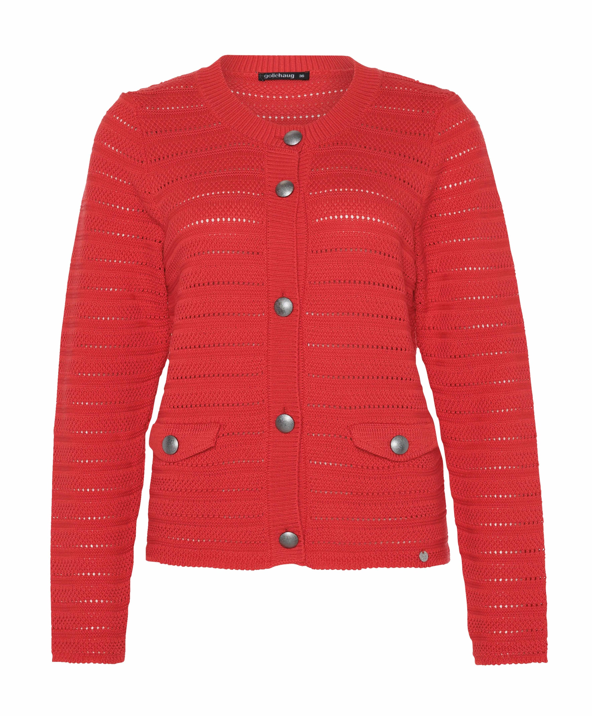Dames vest rood
