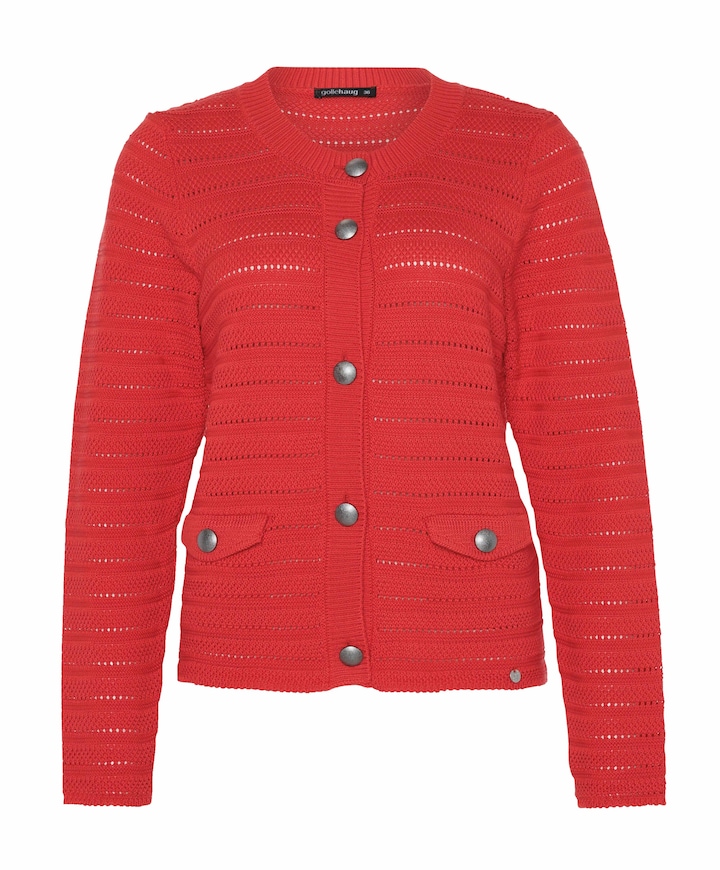 Dames vest rood
