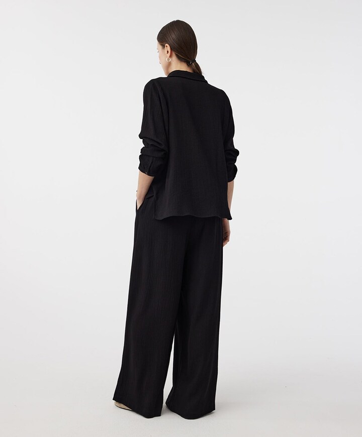 Blouse zwart