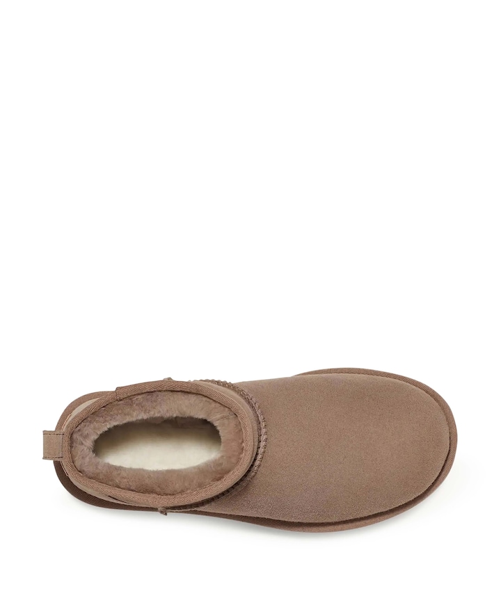 W classic ultra mini dames enkellaarzen bruin