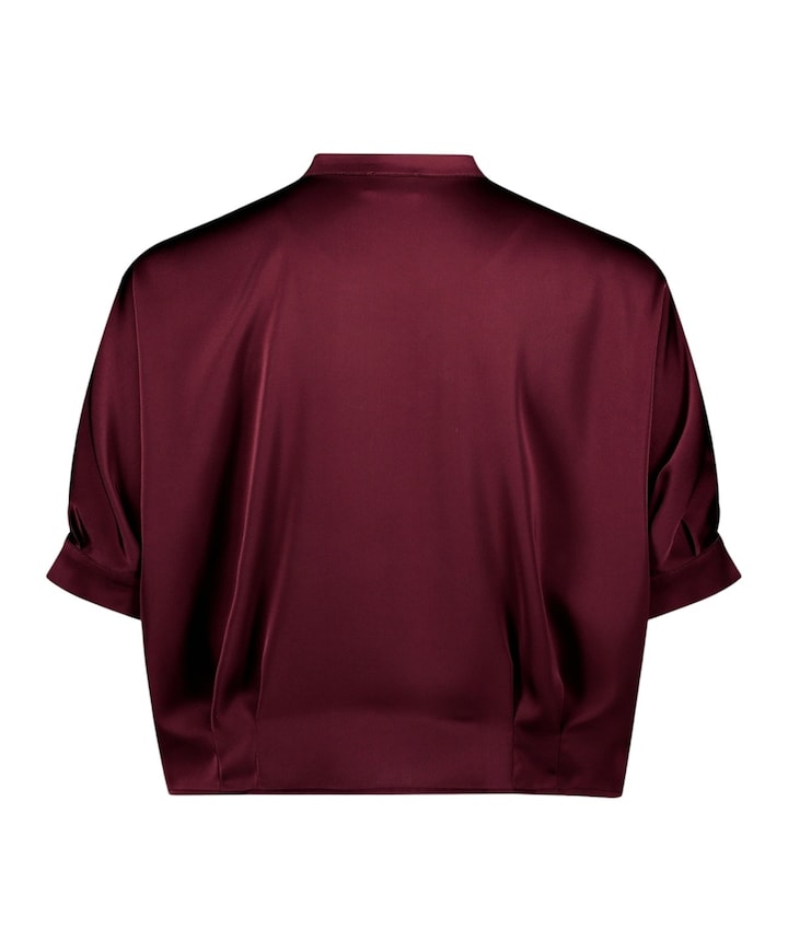 Dames blouse bordeaux