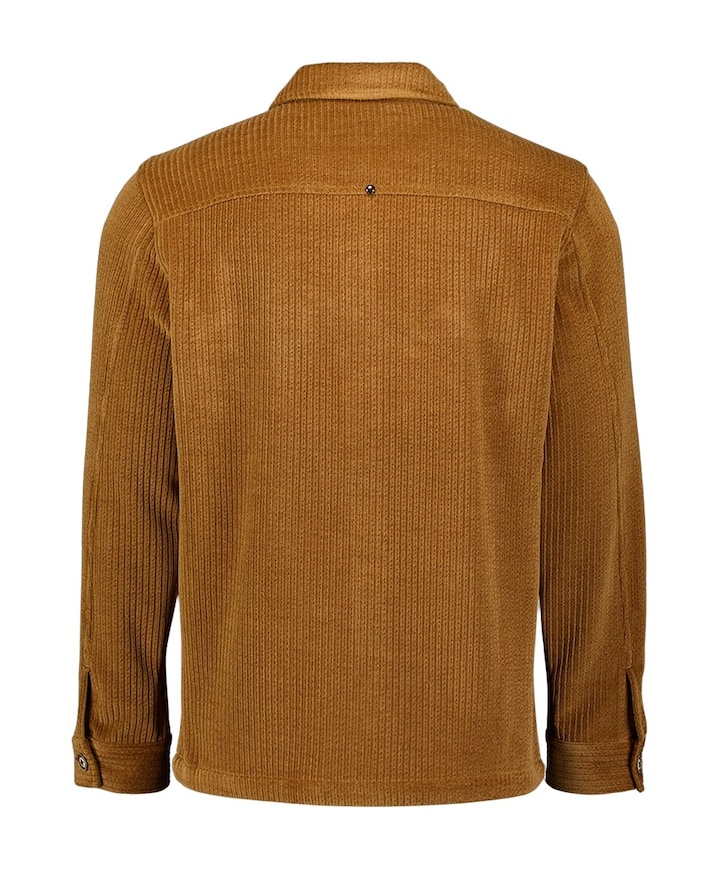 Heren overshirt beige