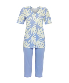 Dames pyjamaset blauw