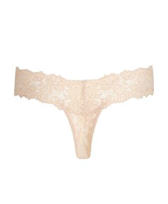 Dames string beige