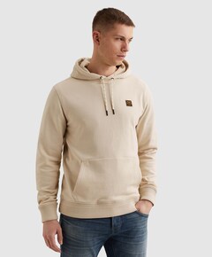 Heren hoodie ecru