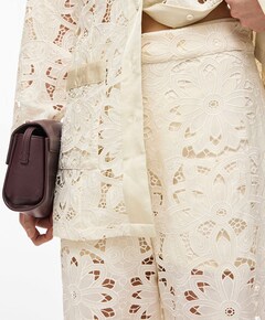 ROUEMORY HW F/L W/F PANTS/1 dames broek beige