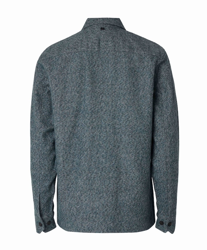 Heren overshirt groen