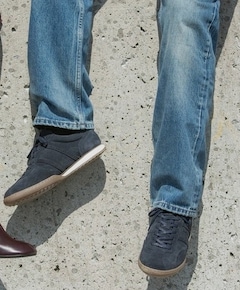 heren sneakers blauw