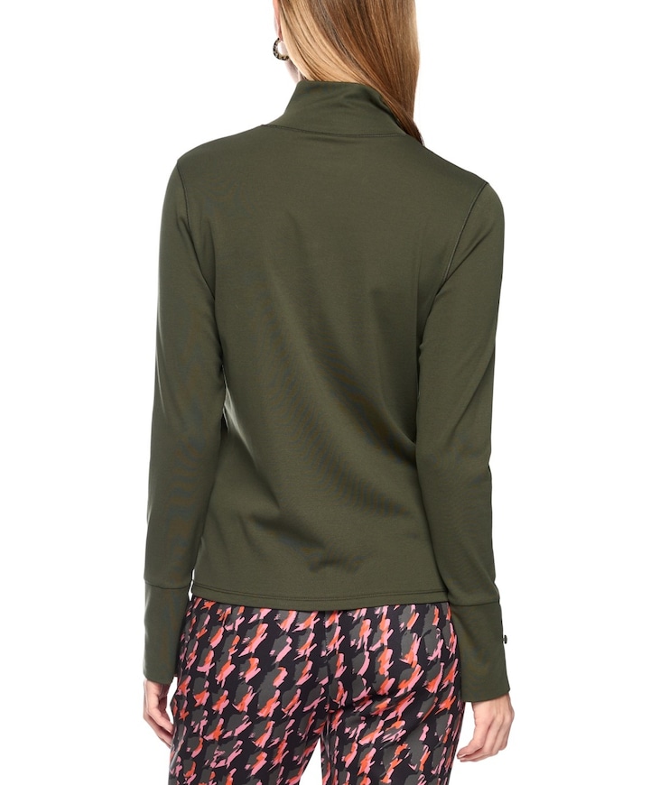 Dames longsleeve groen