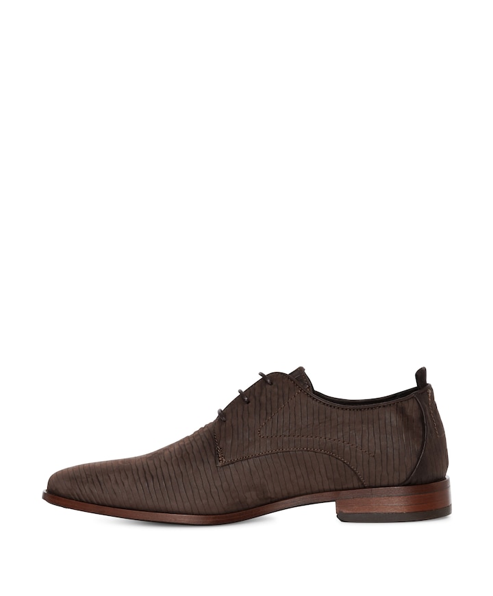 Greg Stones heren veterschoenen bruin