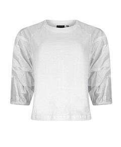 Dames longsleeve wit
