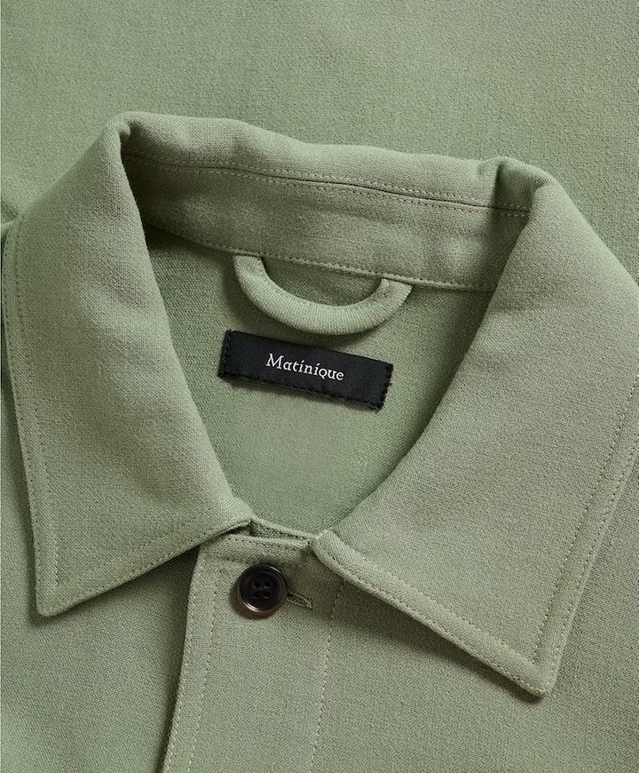 Heren overshirt groen
