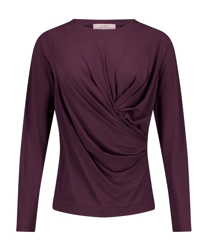 Dames longsleeve paars