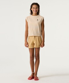 Meisjes T-shirt beige