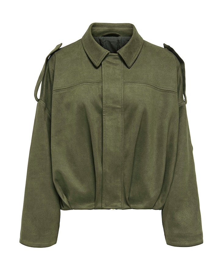 Dames jas groen