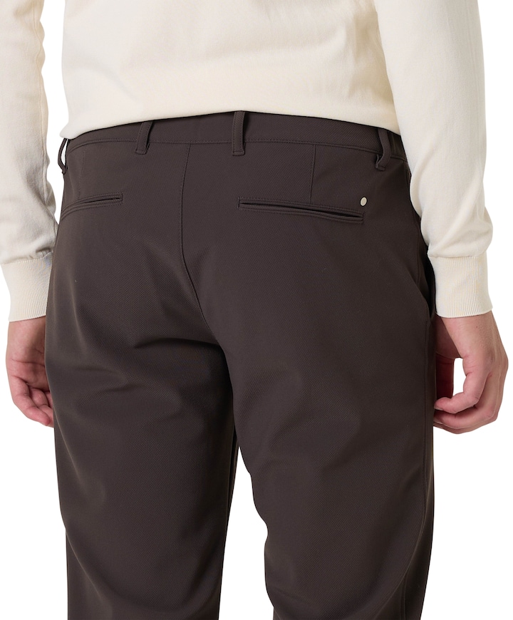 Sensitive Travel Bonded heren broek bruin
