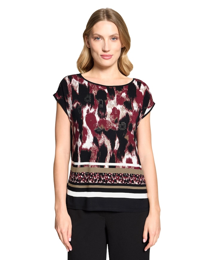 Dames T-shirt zwart
