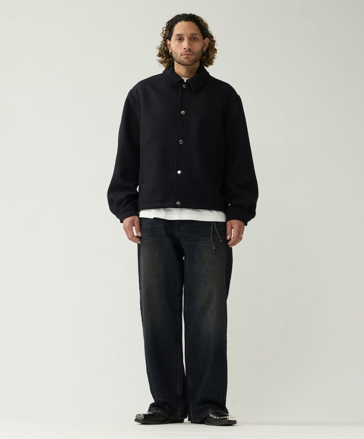 Heren jas blauw