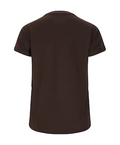 Dames t-shirt bruin